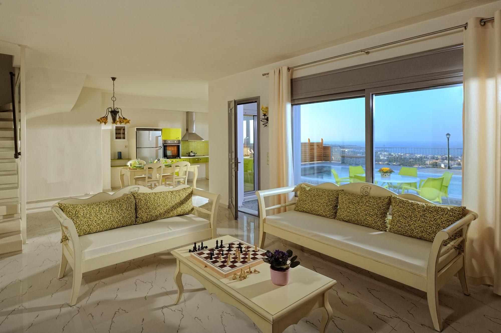 Danae Villas Limenas Chersonisou Zimmer foto